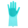 Multipurpose Silicone Gloves Blue Right