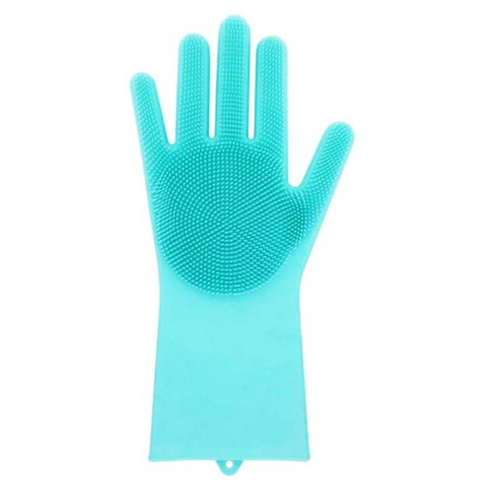 Multipurpose Silicone Gloves Blue Right