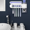 3-in-1 UV Toothbrush Sterilizer Station Holder Toothpaste Dispenser 2019 Best Product for Kids Toddlers Family