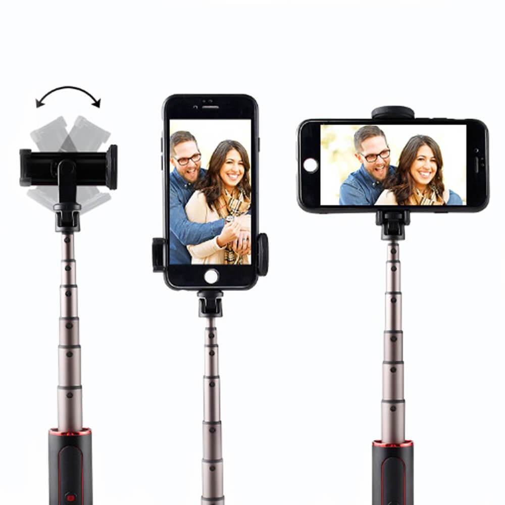 iphone tripod with bluetooth - 3 in 1 Wireless Aluminum Tripod and Selfie Stick