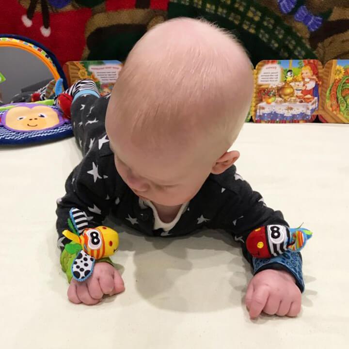 Adorable Best Selling Animal Wrist and Foot Socks Rattle