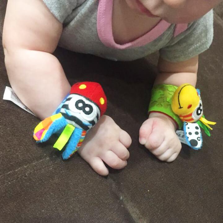 Adorable Best Selling Animal Wrist and Foot Socks Rattle
