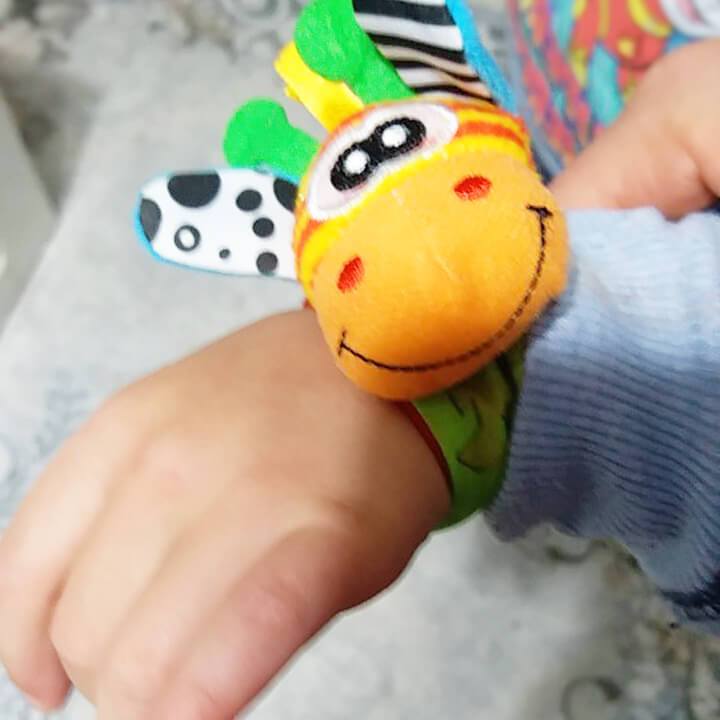 Adorable Best Selling Animal Wrist and Foot Socks Rattle