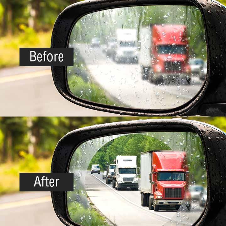 Anti-Fog Car Rear-view Mirror Stickers