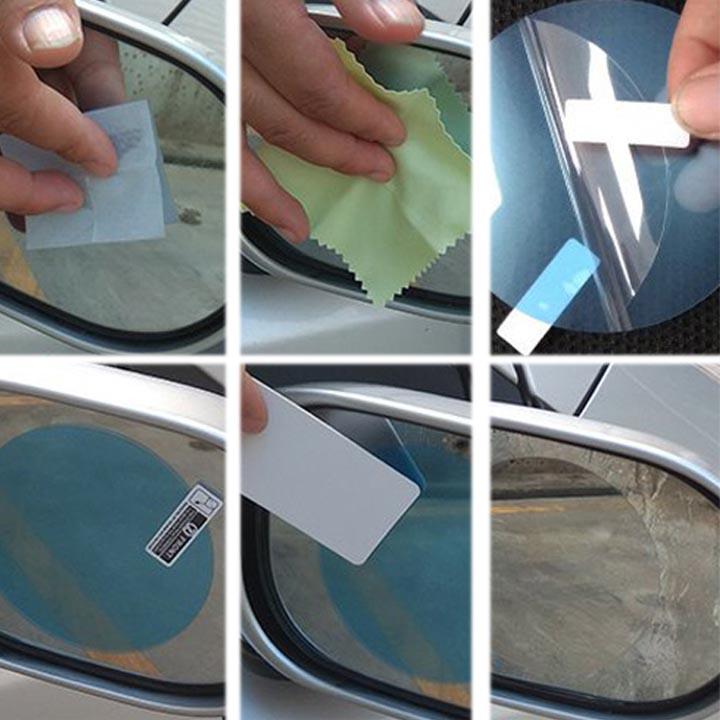 Anti-Fog Car Rear-view Mirror Stickers