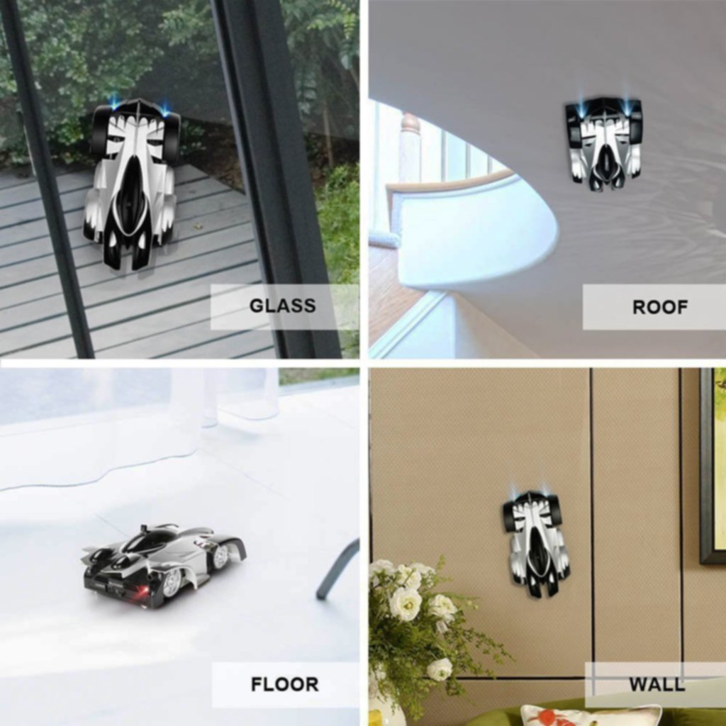Gravity-Defying Wall Racing Car