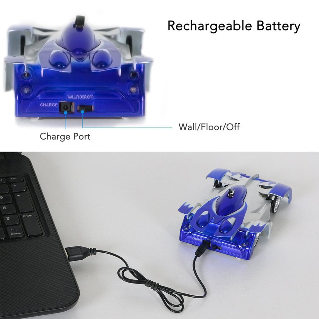 Gravity-Defying Wall Racing Car