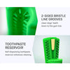 dog toothbrush toy green