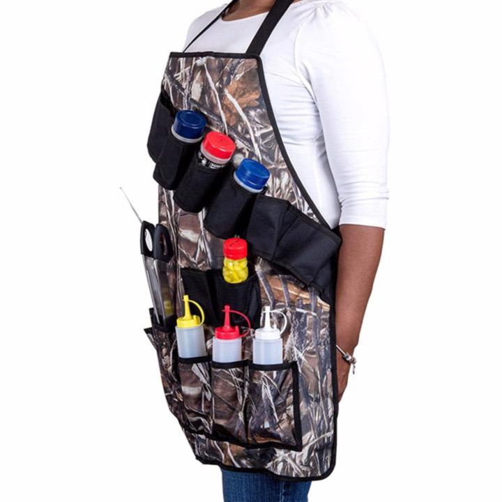 Camouflage Outdoor BBQ Picnic Apron