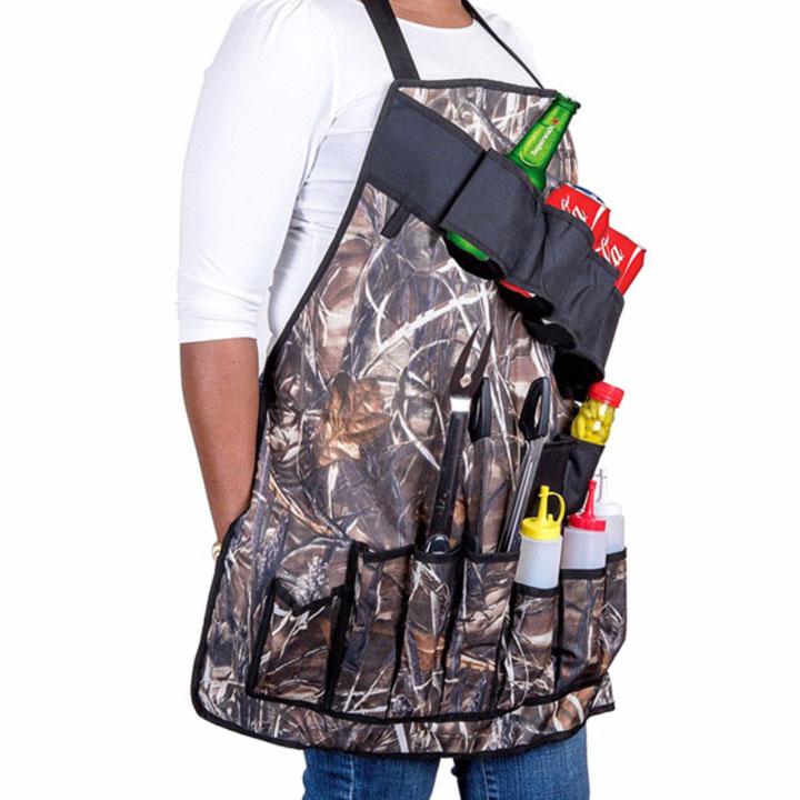 Camouflage Outdoor BBQ Picnic Apron