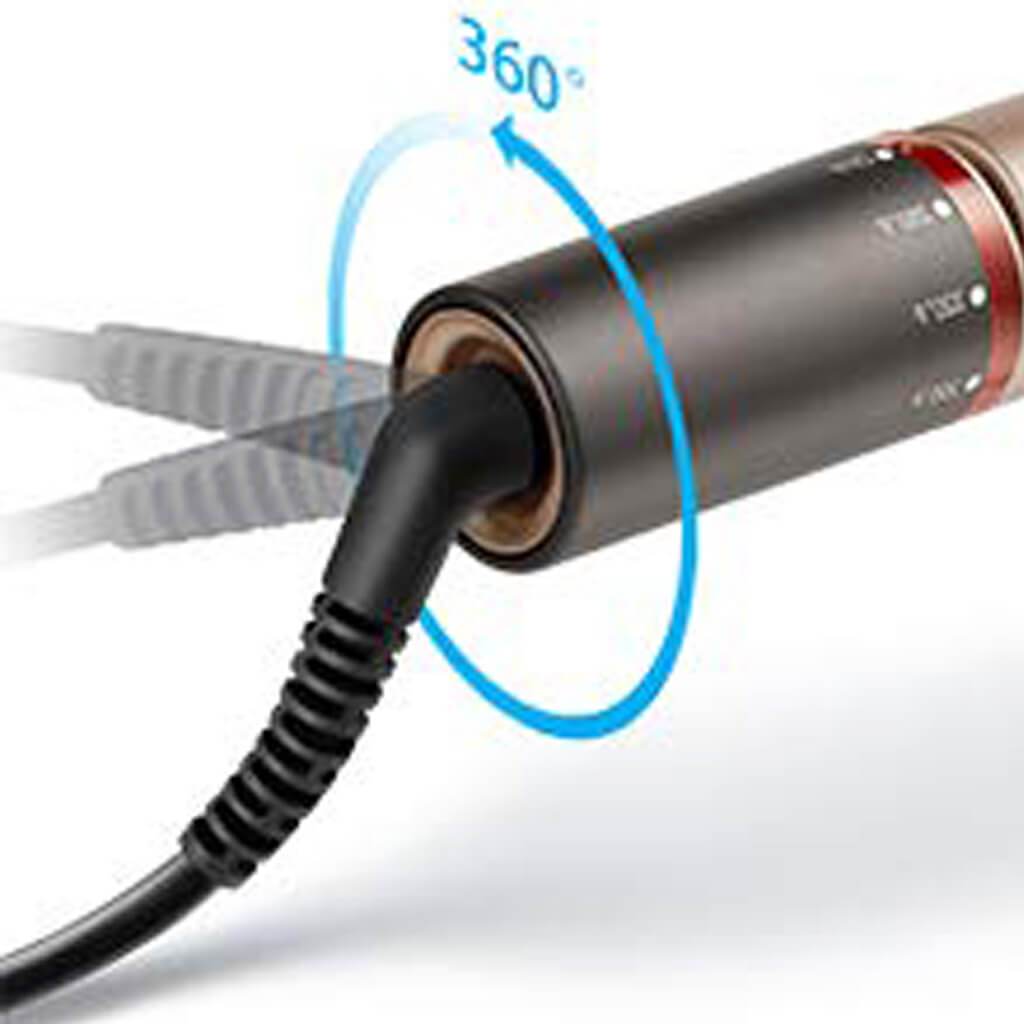 One Step Pro Hair Styling Iron Swivel Long Cord
