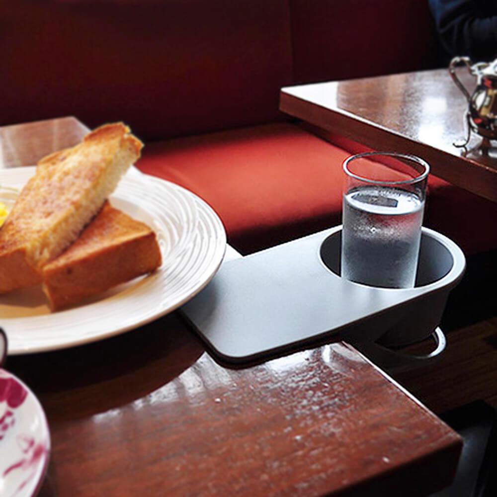 clamp cup holder - desktop clip-on cup holder
