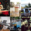 best desktop clip-on cup holder clamp cup holder