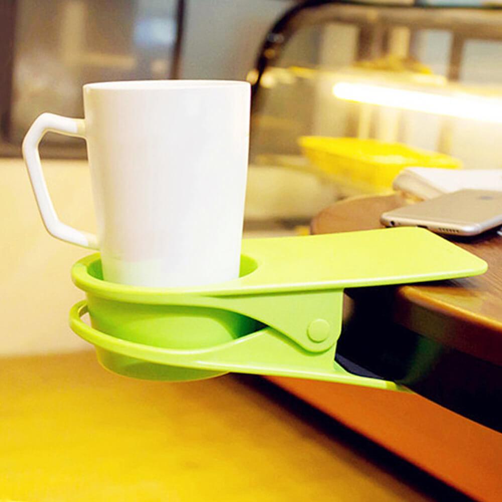 desktop clip-on cup holder green best