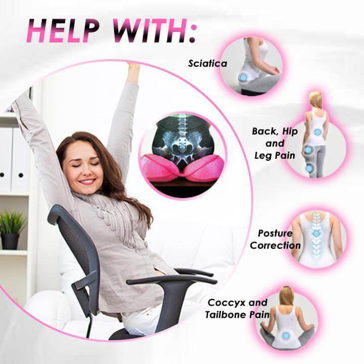 Orthopedic Dual Comfort Ergonomics Cushion