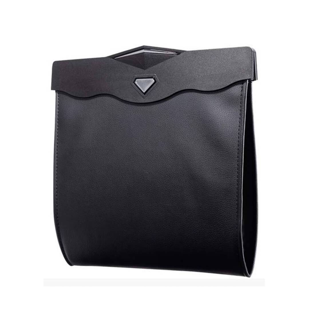 car organizer bag - Foldable Car Storage Bag black