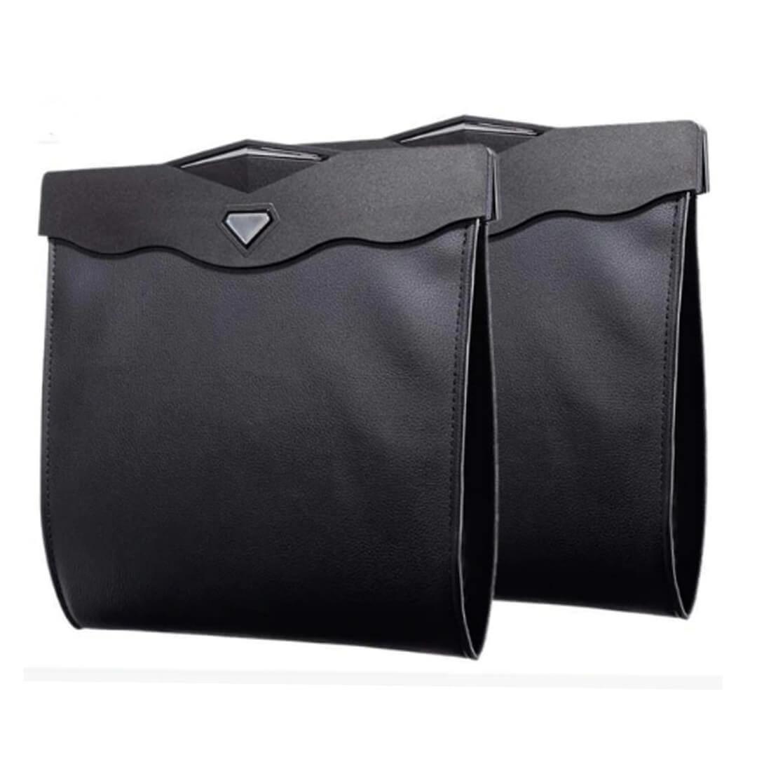 car organizer - Foldable Car Storage Bag Black
