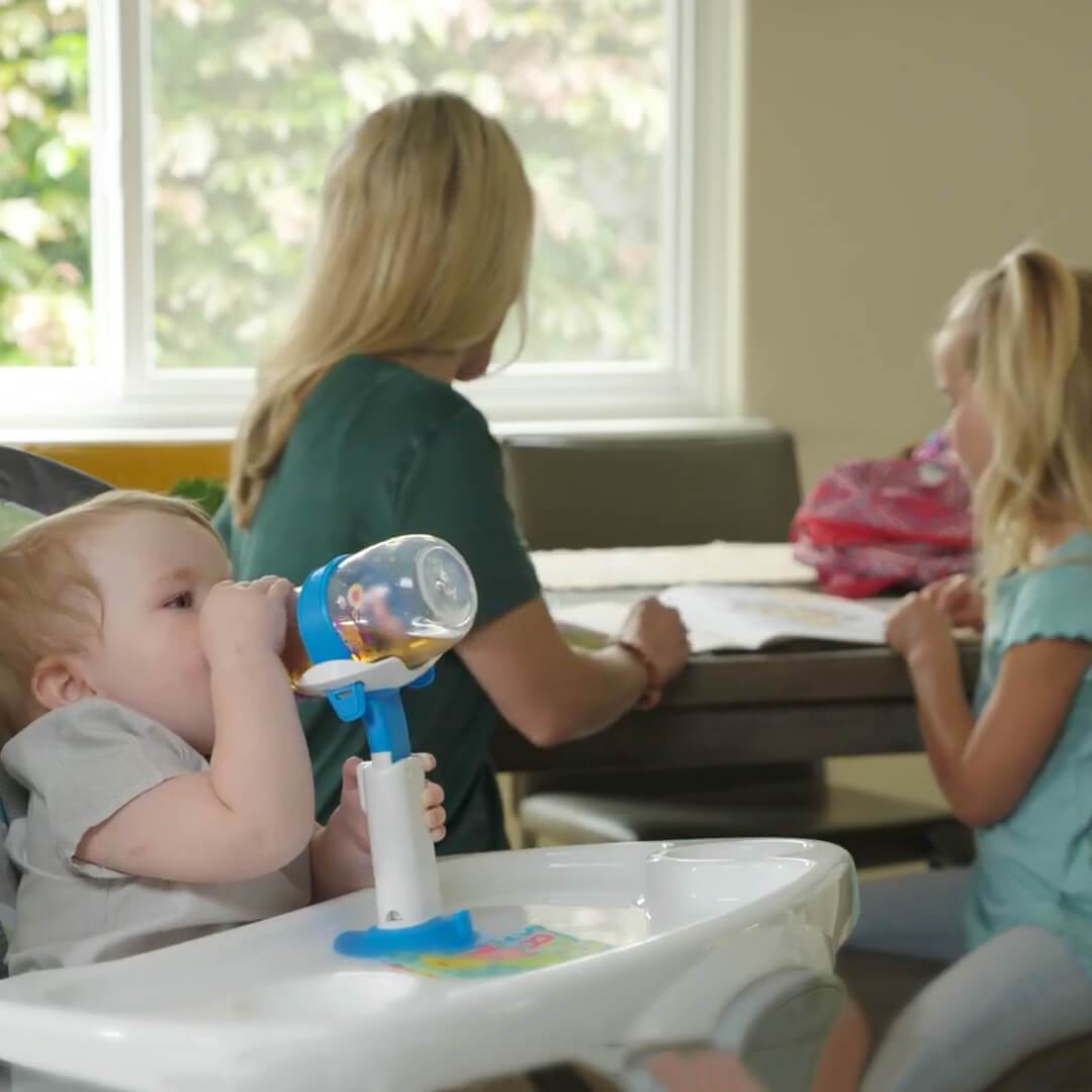 Hands Free Baby Bottle Holder