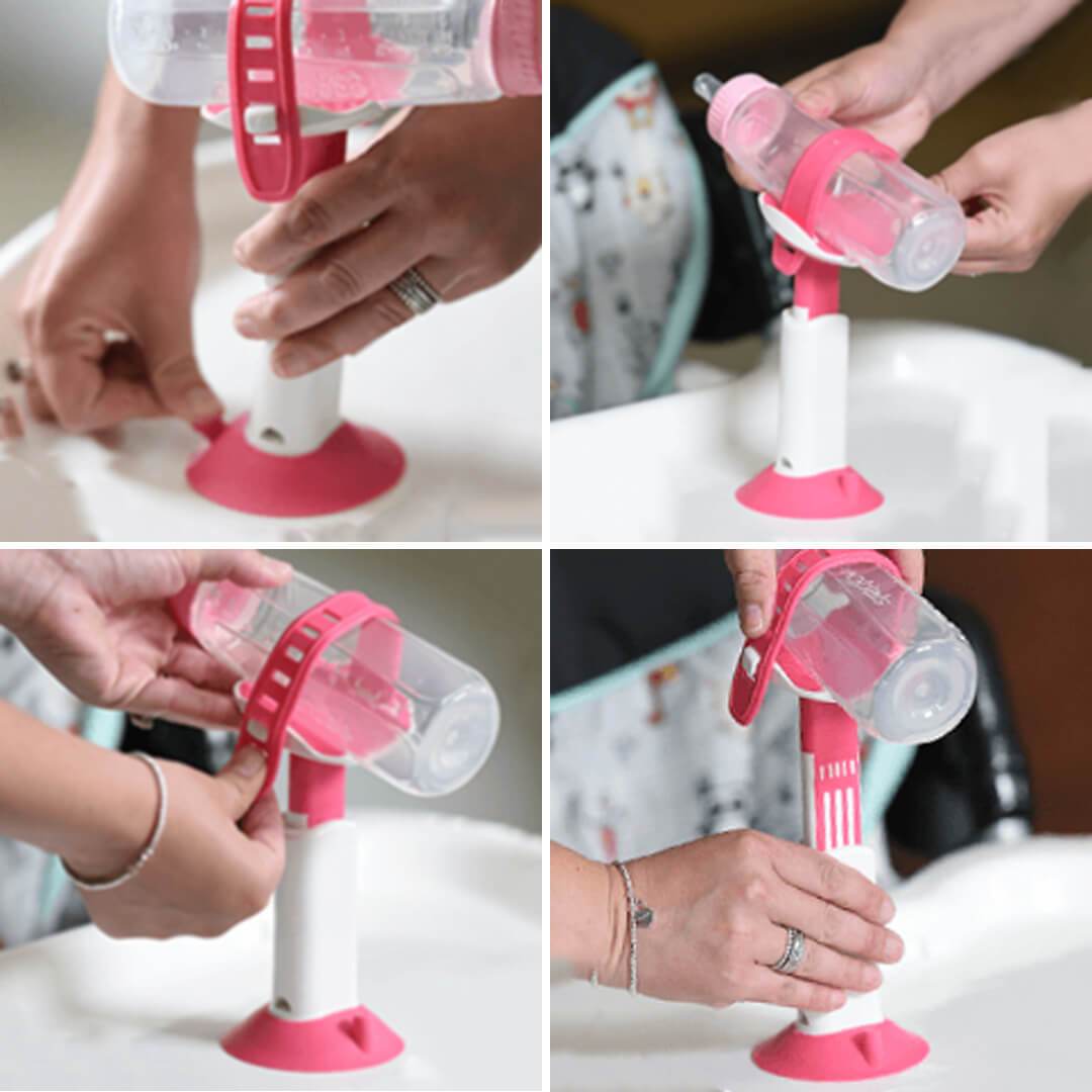 Hands Free Baby Bottle Holder