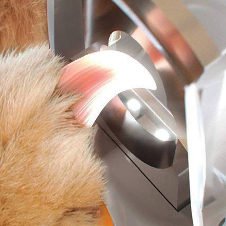 dog nail clippers with led light and magnifier
