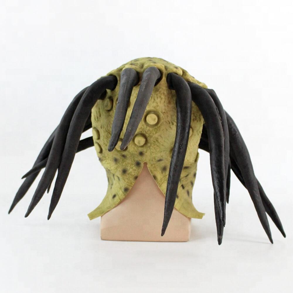 Latex Predator Mask with dreads best Halloween horror mask
