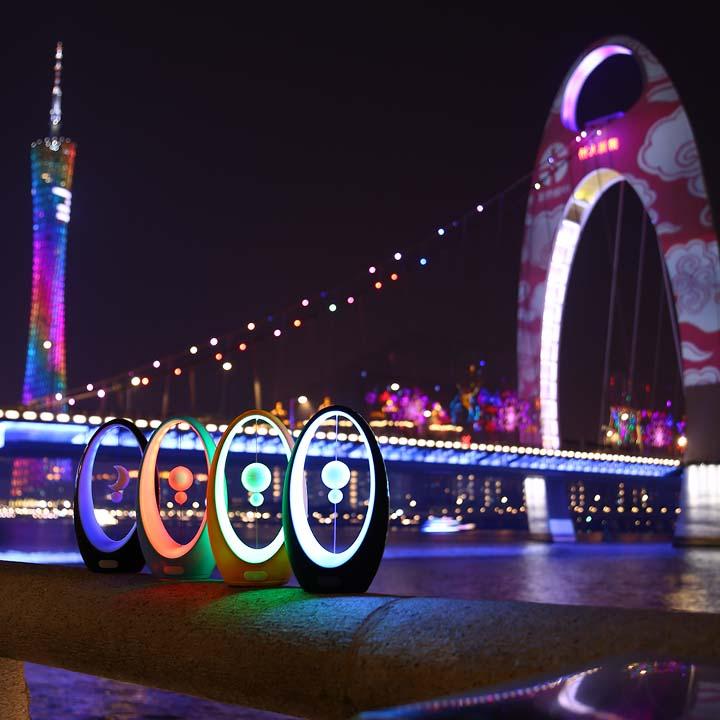 Modern Suspension Multi-Colored Nightlight