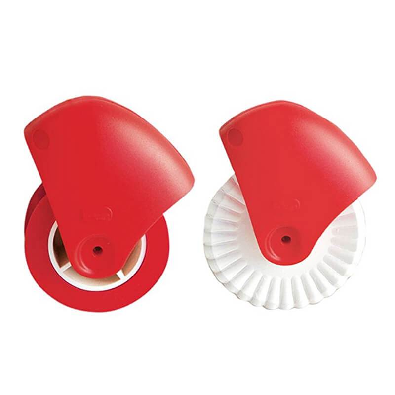 Pastry Wheel Decorator 2019 Perfect Crust Pie Mold Red