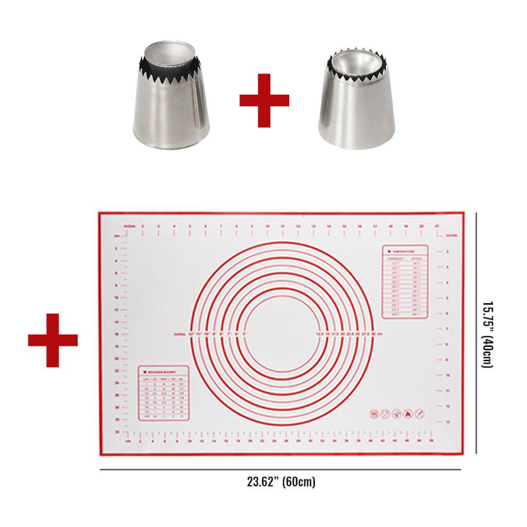 Perfect Sultane Meringue Molds and Multipurpose Silicone Mat