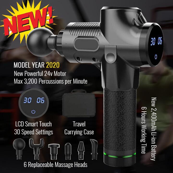 PowerPulse Deep Tissue Massager Best 2020 Silver