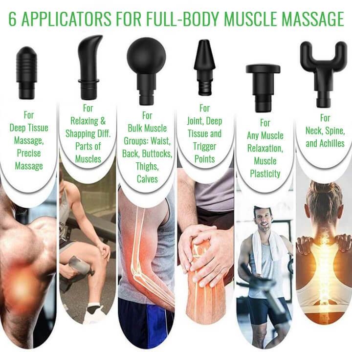 PowerPulse Deep Tissue Massager best percussive therapy