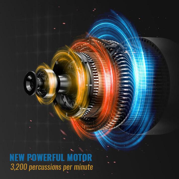 PowerPulse Deep Tissue Massager Powerful Brushless High Torque 24v Motor