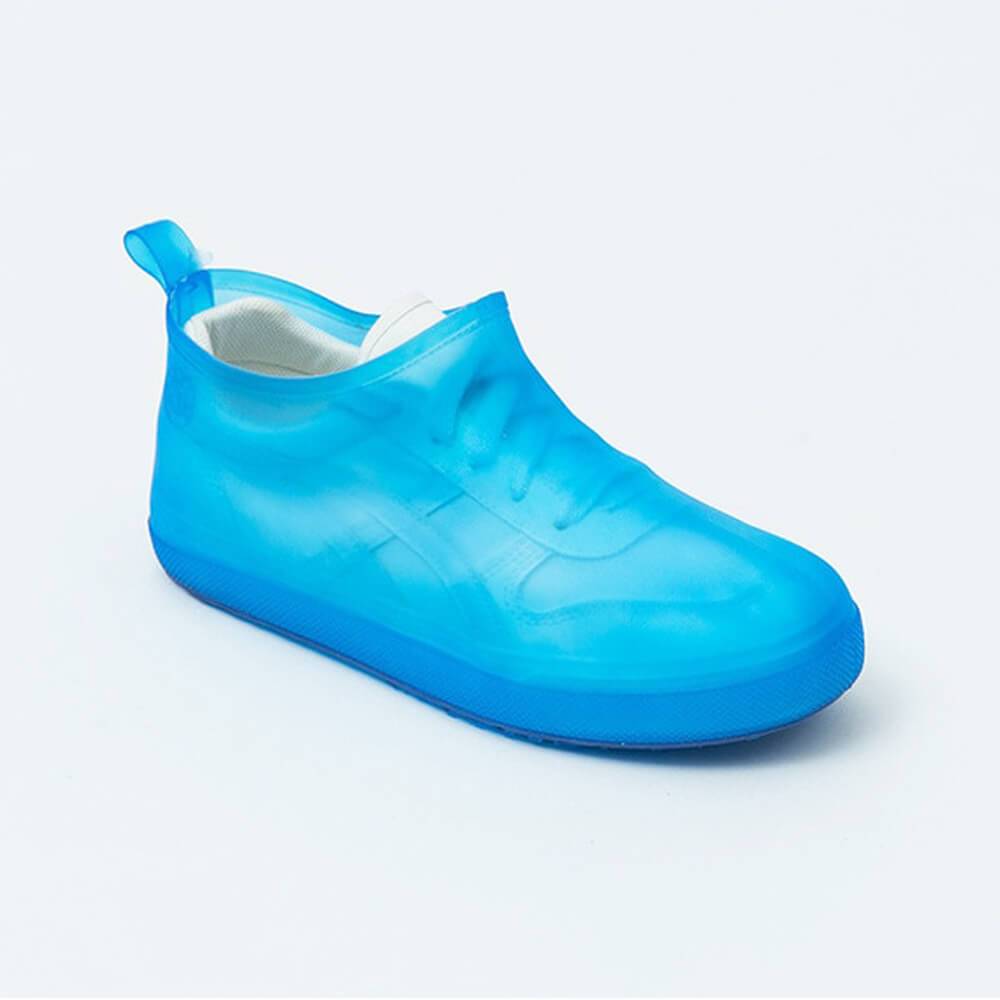 outdoor waterproof shoe covers blue