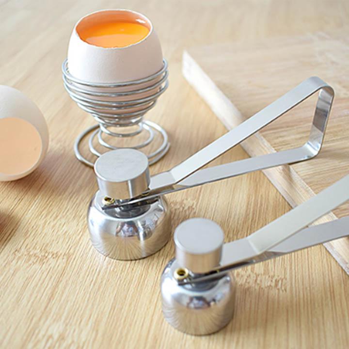 Stainless Steel Egg Shell Top Cracker