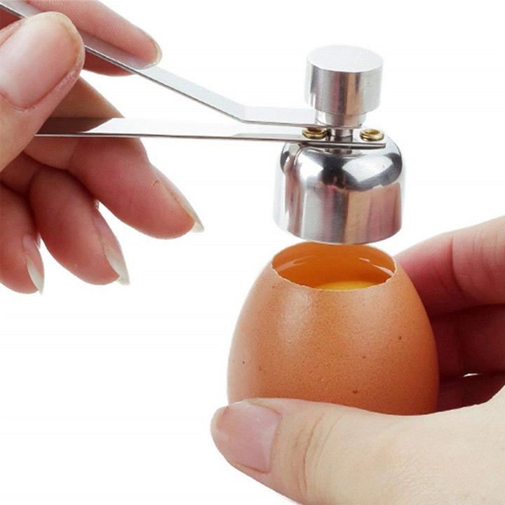Stainless Steel Egg Shell Top Cracker