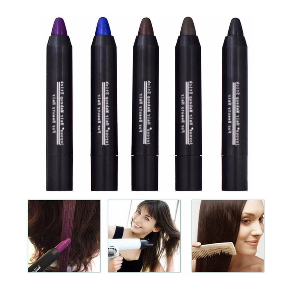 temporary hair dye for dark hair without bleaching