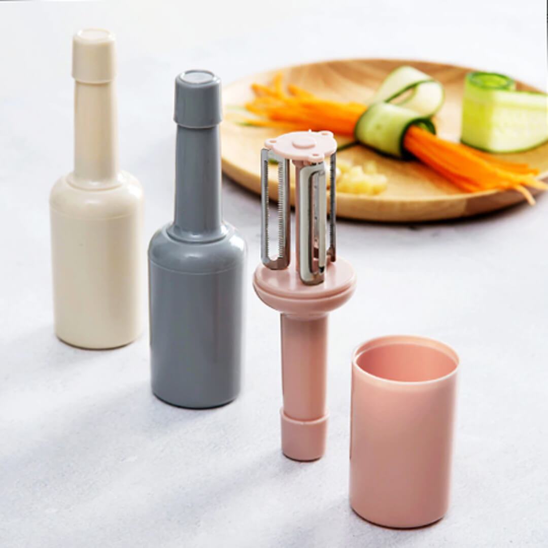 Three Blade Fruit and Veggie Peeler 3 in 1 multipurpose peeler