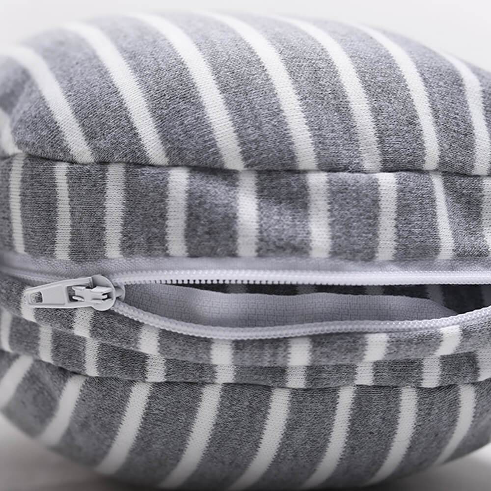 Travel Self-contained Eye Mask and Pillow Zip