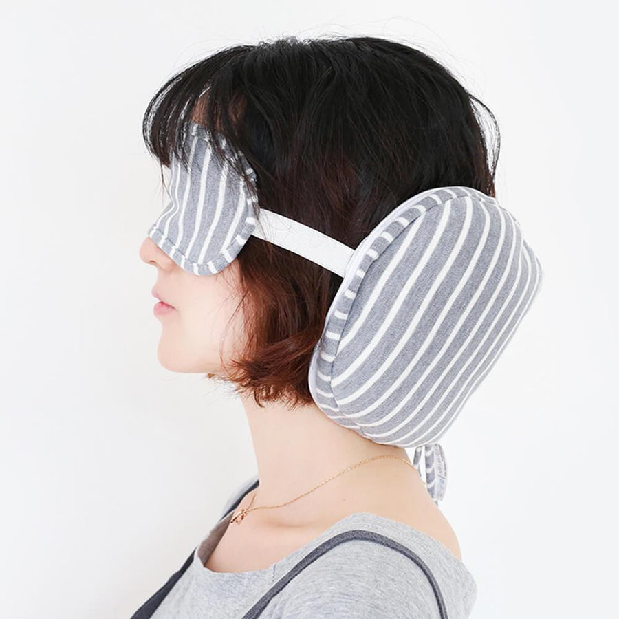 Travel Self-contained Eye Mask and Pillow
