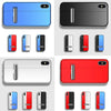 Two Tone Tight Fit Magnetic Metal iPhone Case 2019 Super Slim Cover with Kickstand Color Pops Block Mix Fashion DIY