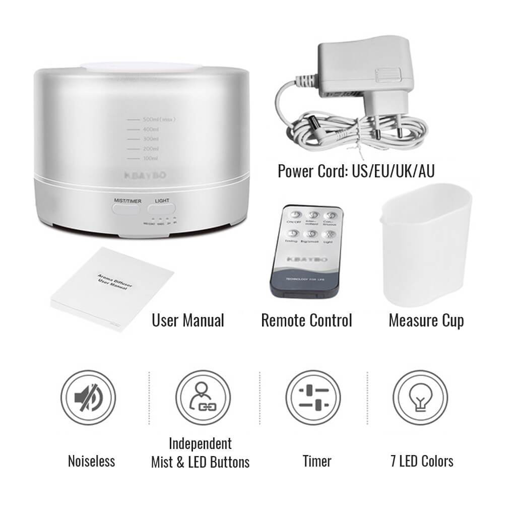 Ultrasonic Air Aroma Humidifier